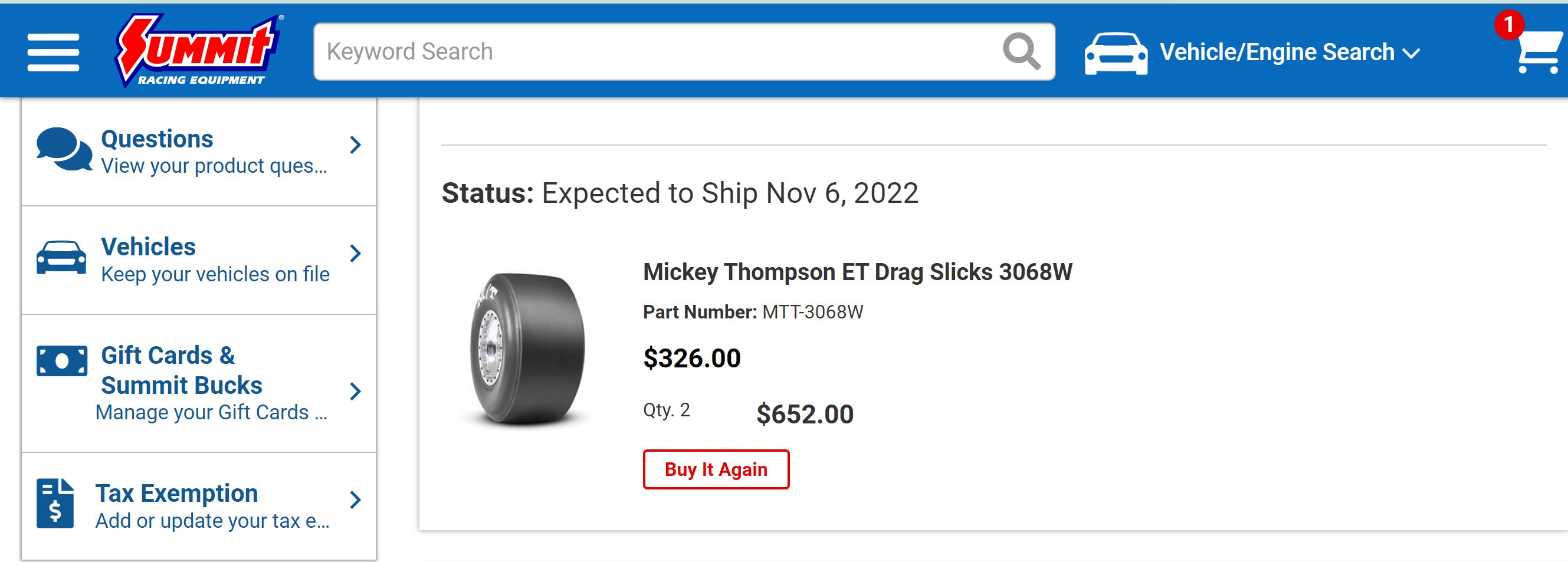 Order Your Mickey Thompson 10.5 Now